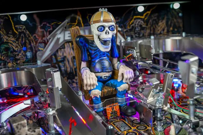 500-55X5-11 Stern Metallica Remastered Pinball Machine - Premium Edition-5