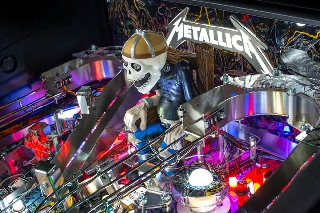 500-55X5-11 Stern Metallica Remastered Pinball Machine - Premium Edition-6