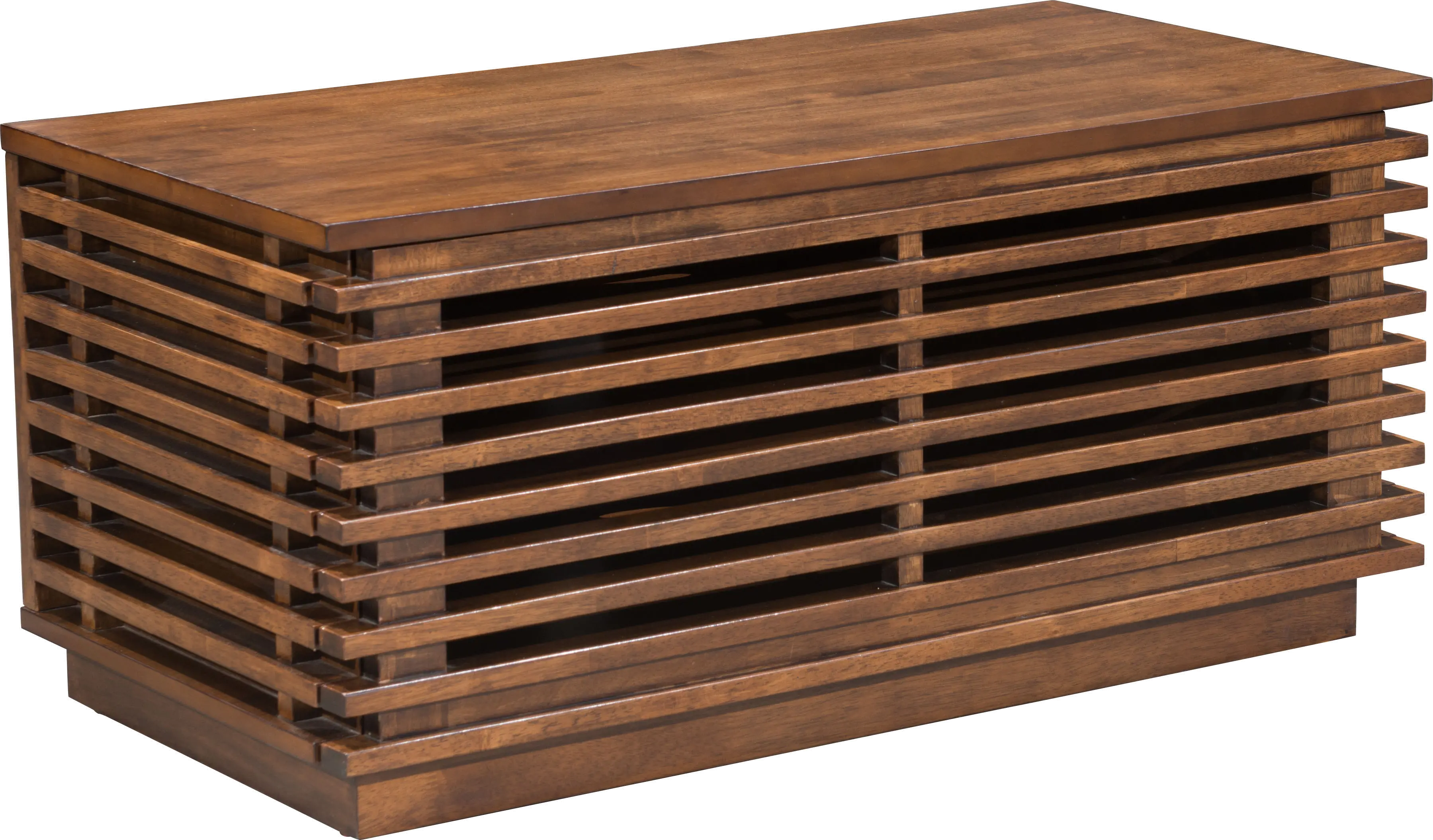 Arosio Brown TV Stand-4