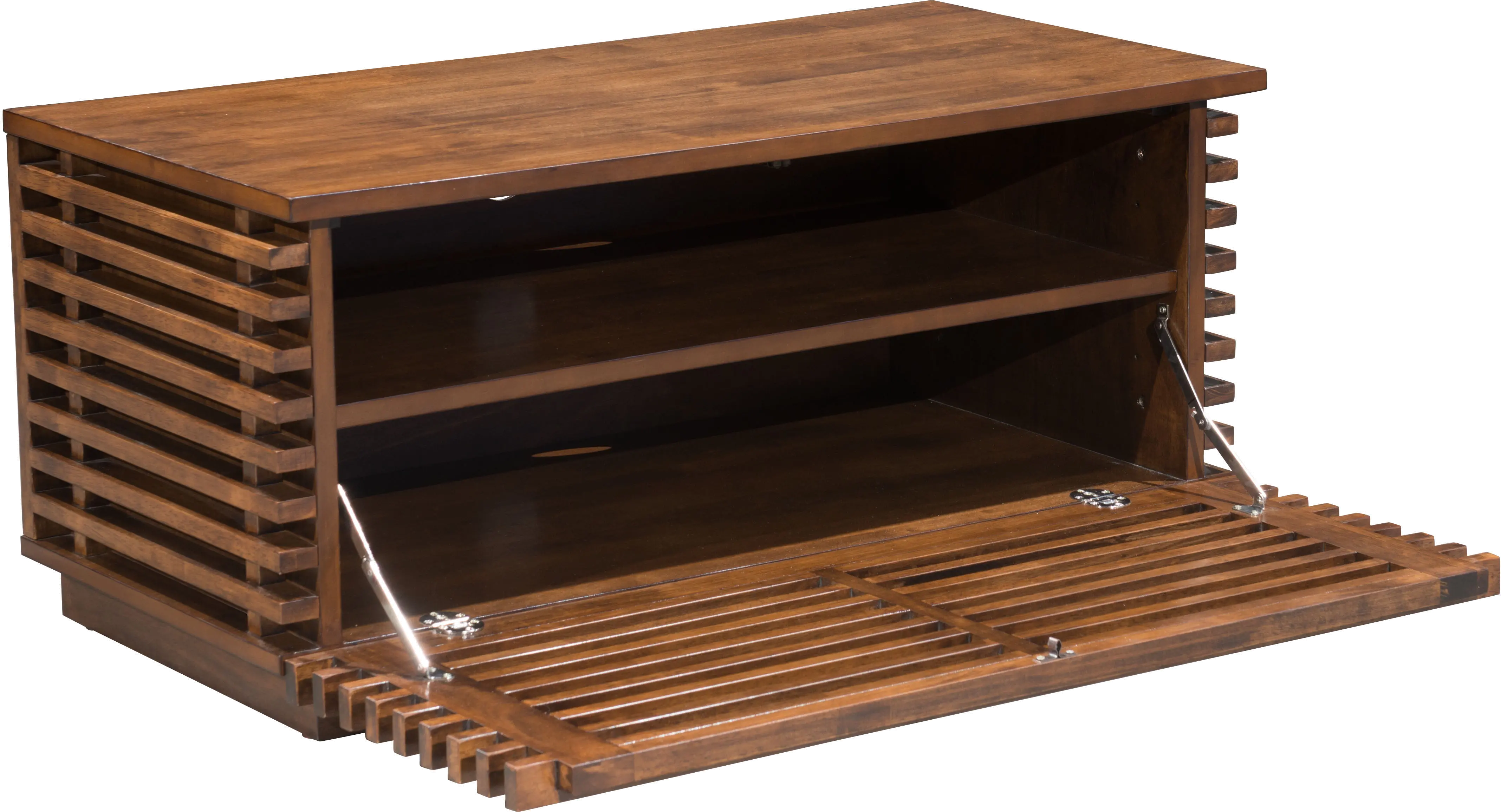 Arosio Brown TV Stand-5