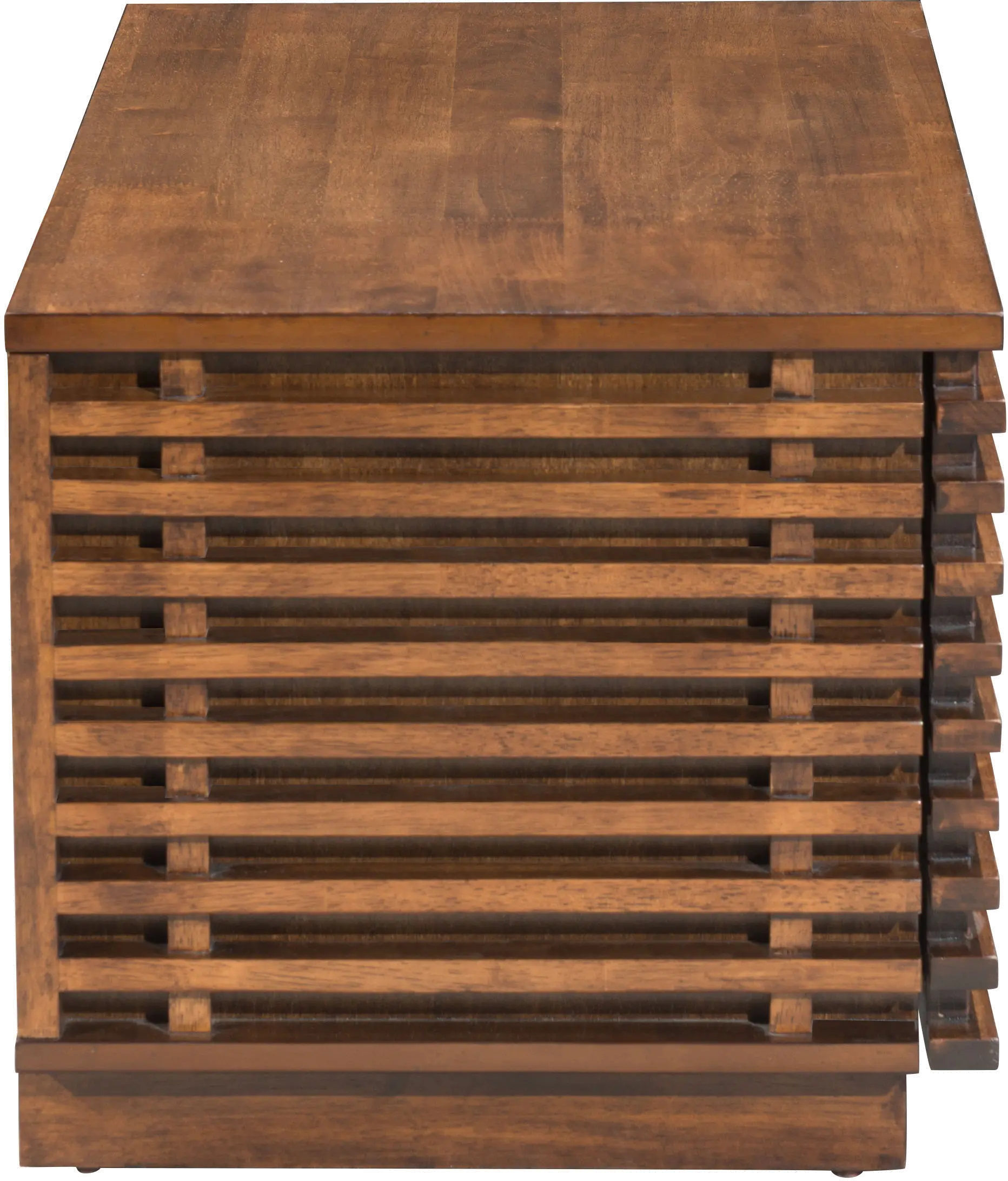 Arosio Brown TV Stand-6