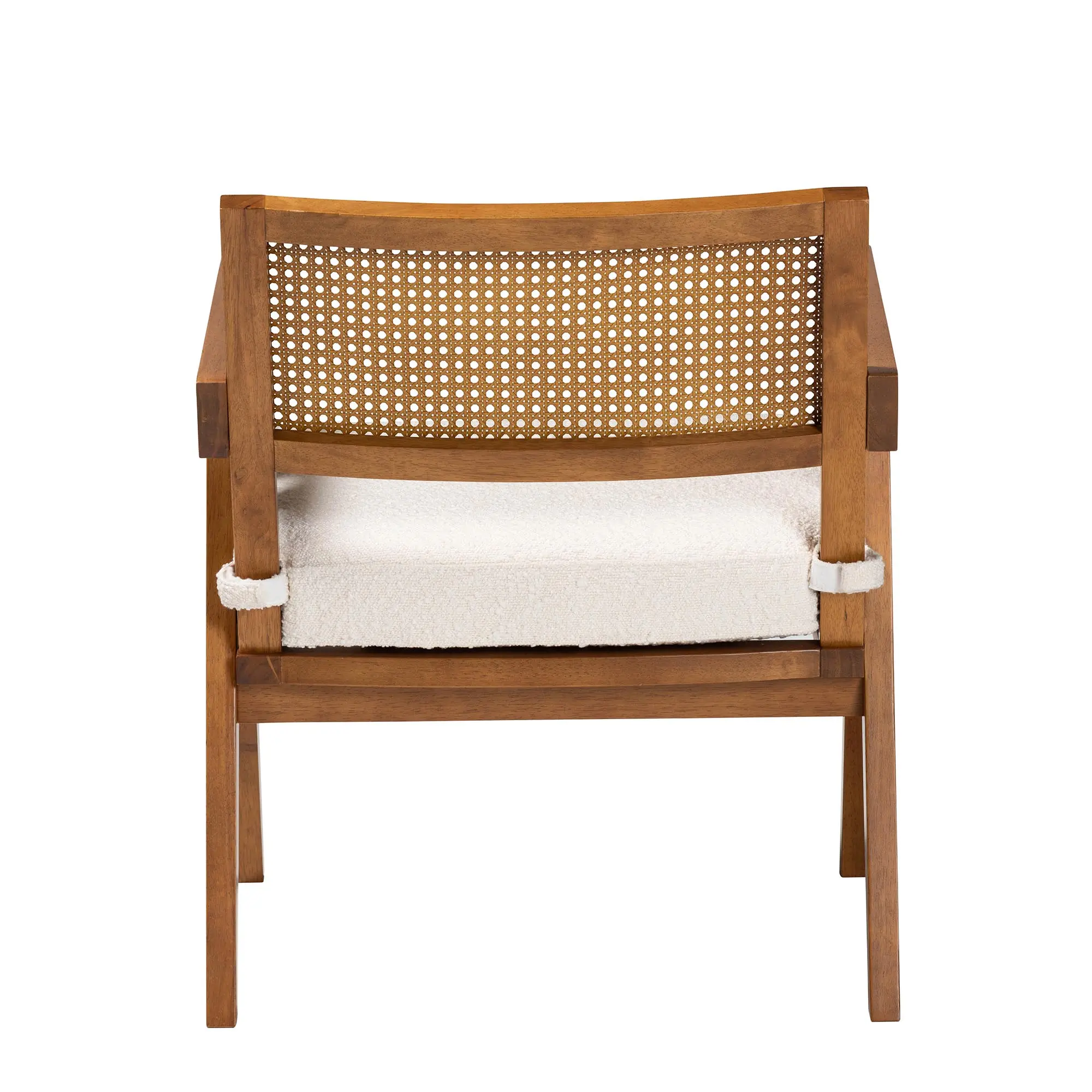 243-13563-RCW Jetsam Cream Boucle and Walnut Armchair-6