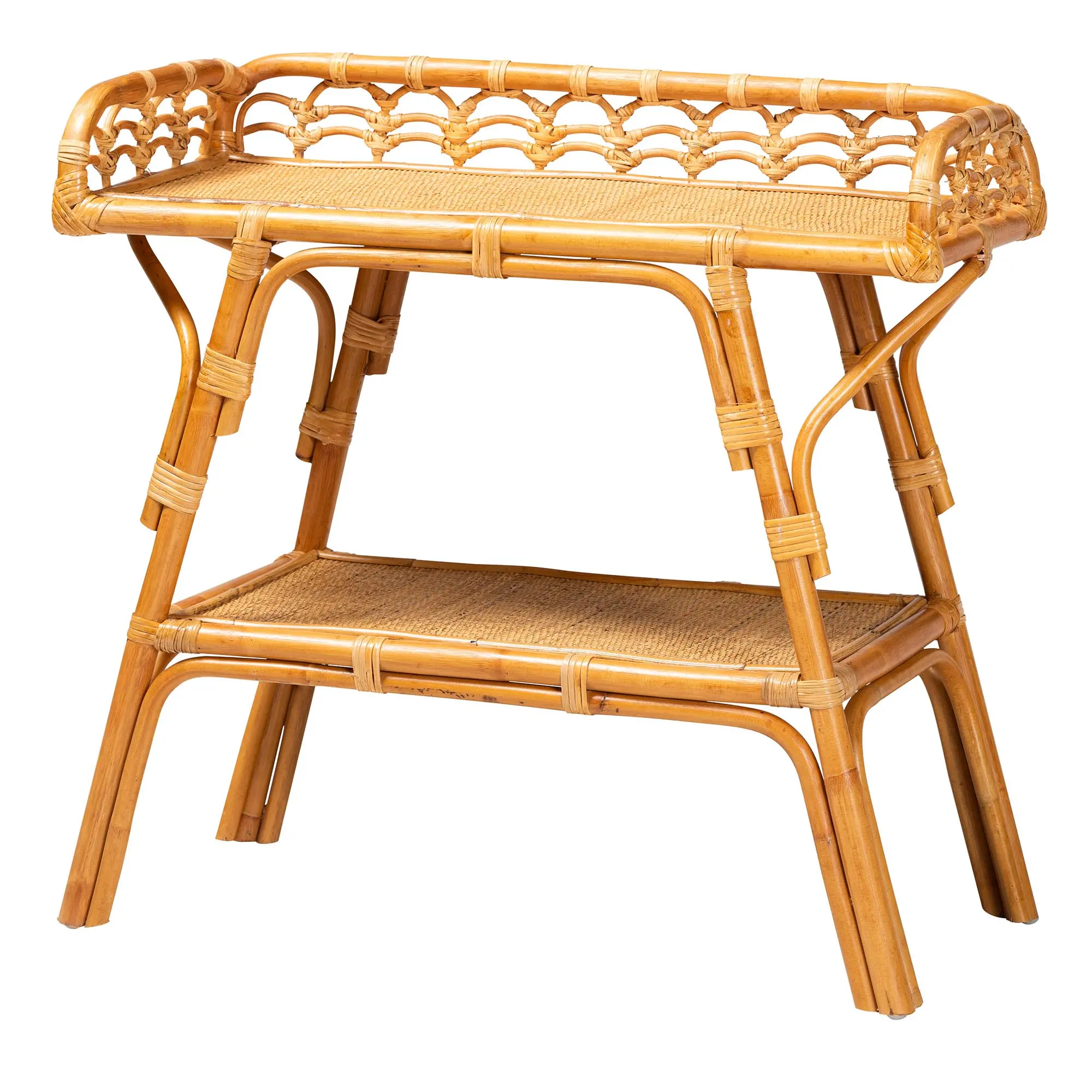 243-13397-RCW Nayana Natural Honey Console Table-3