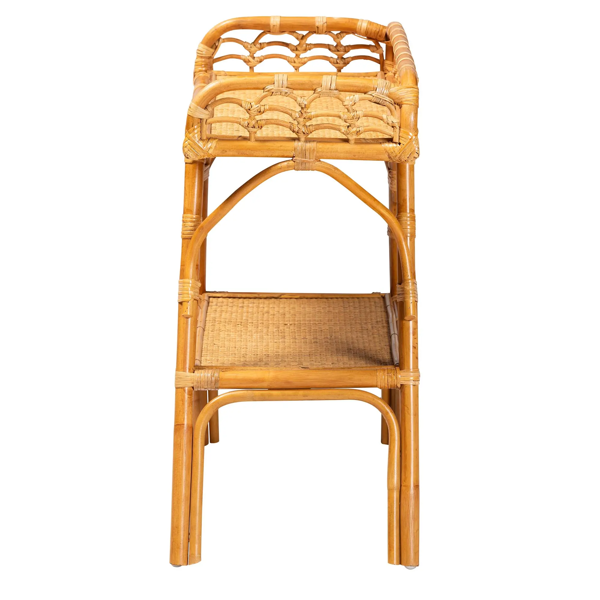 243-13397-RCW Nayana Natural Honey Console Table-4