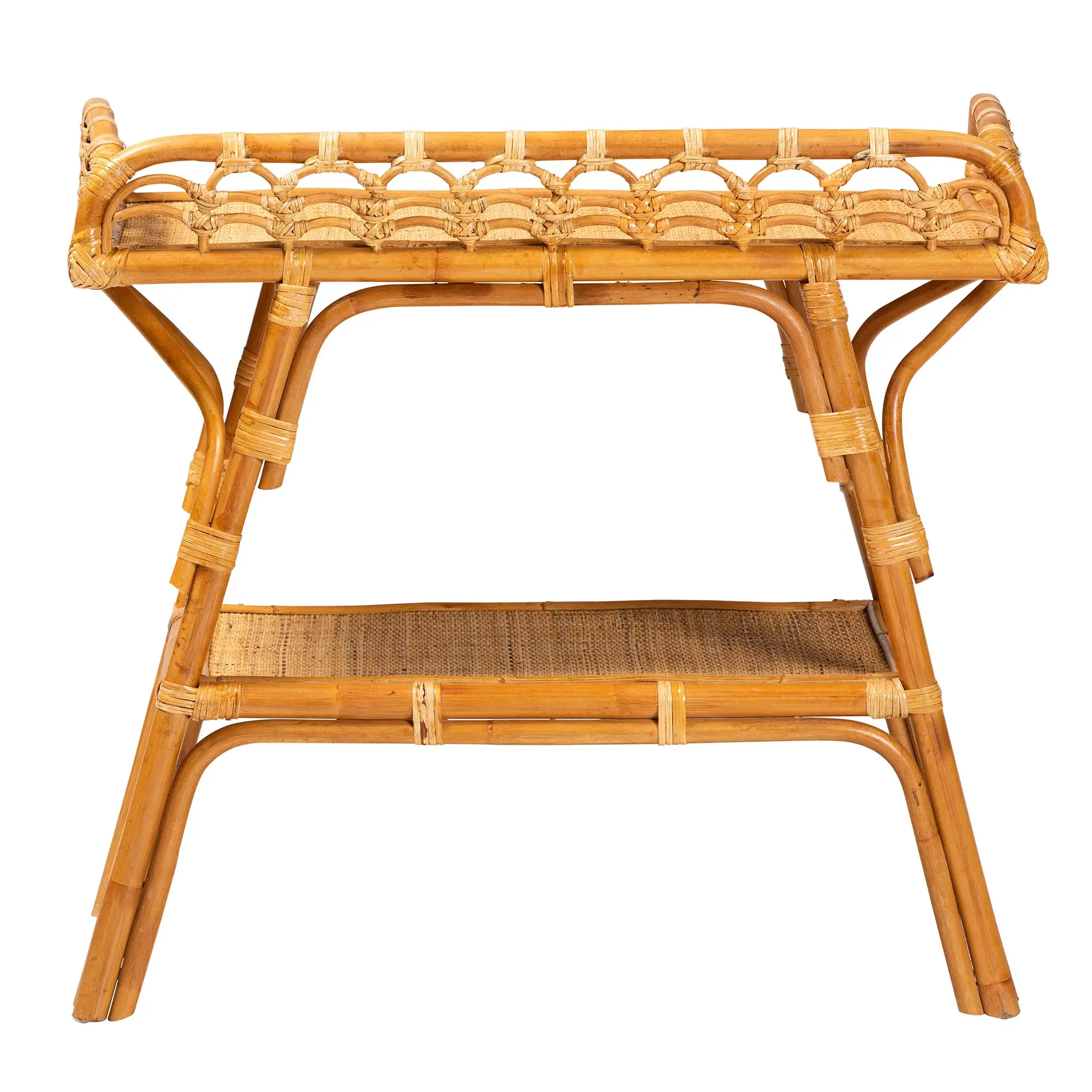 243-13397-RCW Nayana Natural Honey Console Table-5