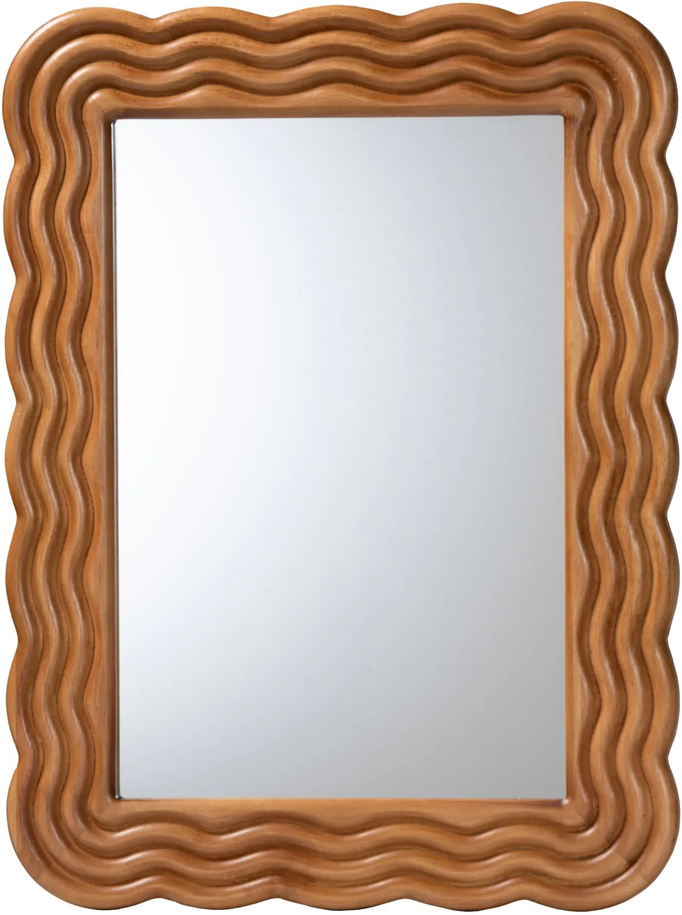 247-13758-RCW Acantha Walnut Scallop Accent Mirror-1