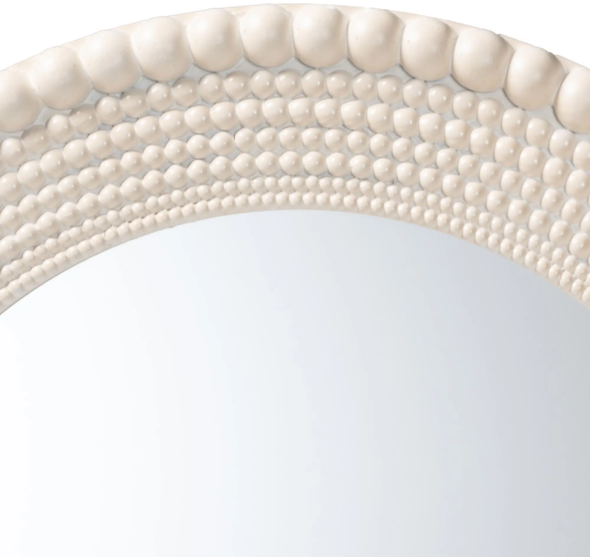 247-13757-RCW Grazia Pearl White Round Accent Mirror-4