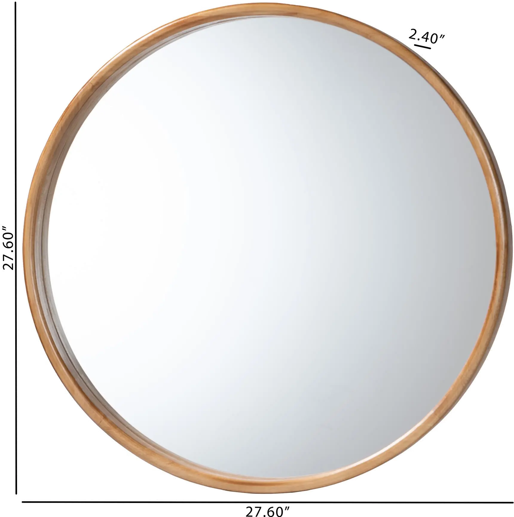 247-13724-RCW Tazara Natural Round Wall Mirror-4