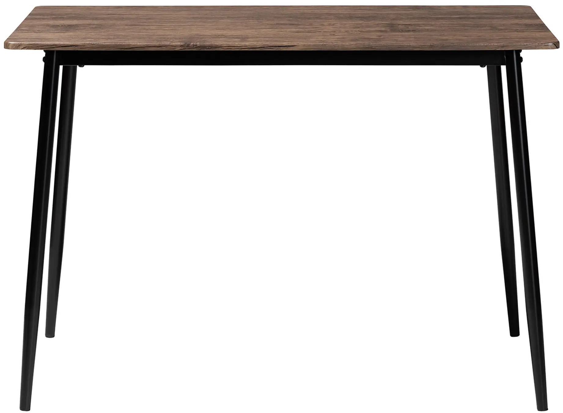 247-13803-RCW Dalair Industrial Wood and Metal Dining Table-1