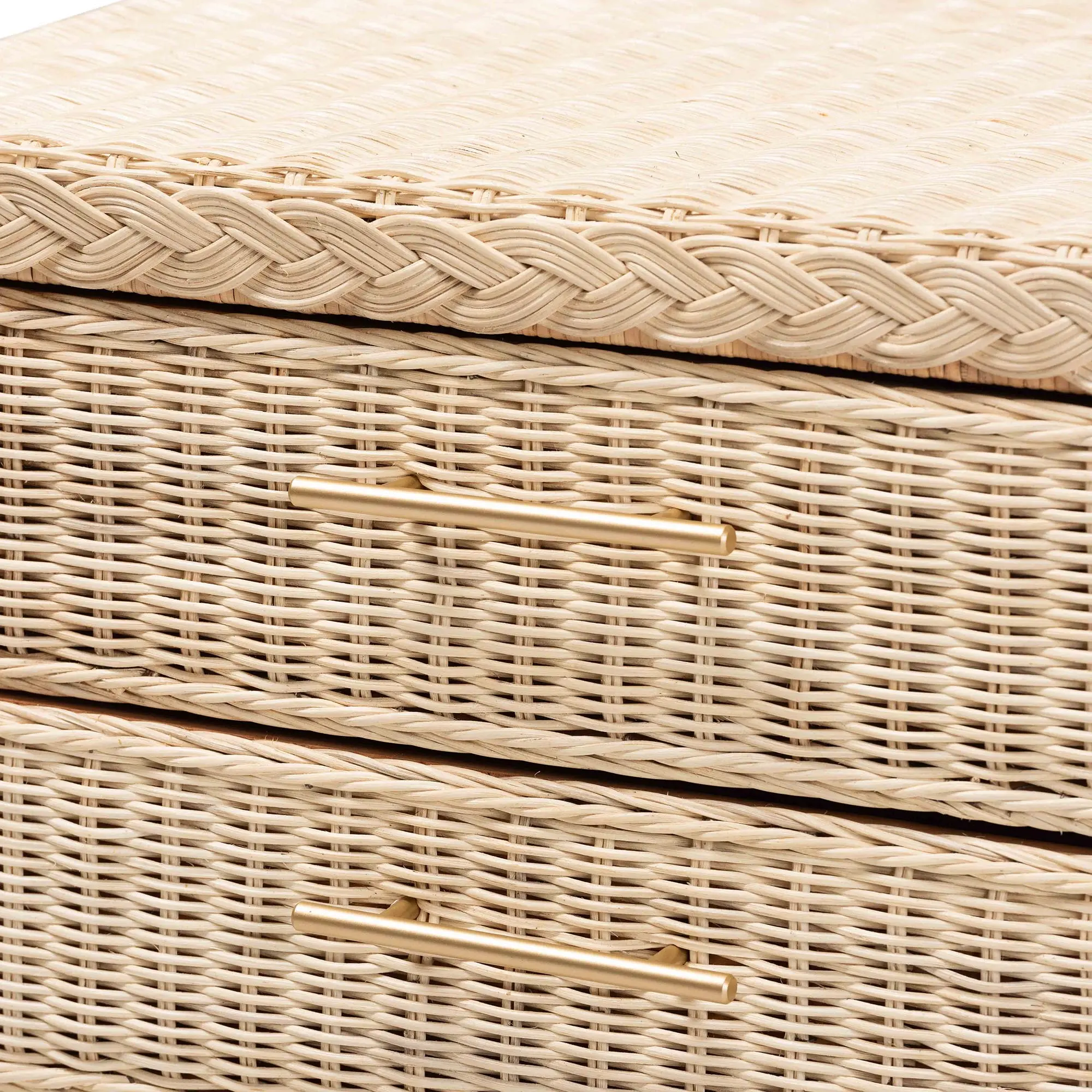 248-13728-RCW Lanica Light Brown Rattan 3-Drawer Nightstand-7