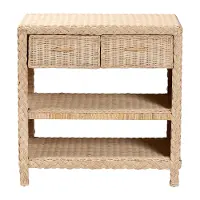 248-13727-RCW Lanica Light Brown Side Table