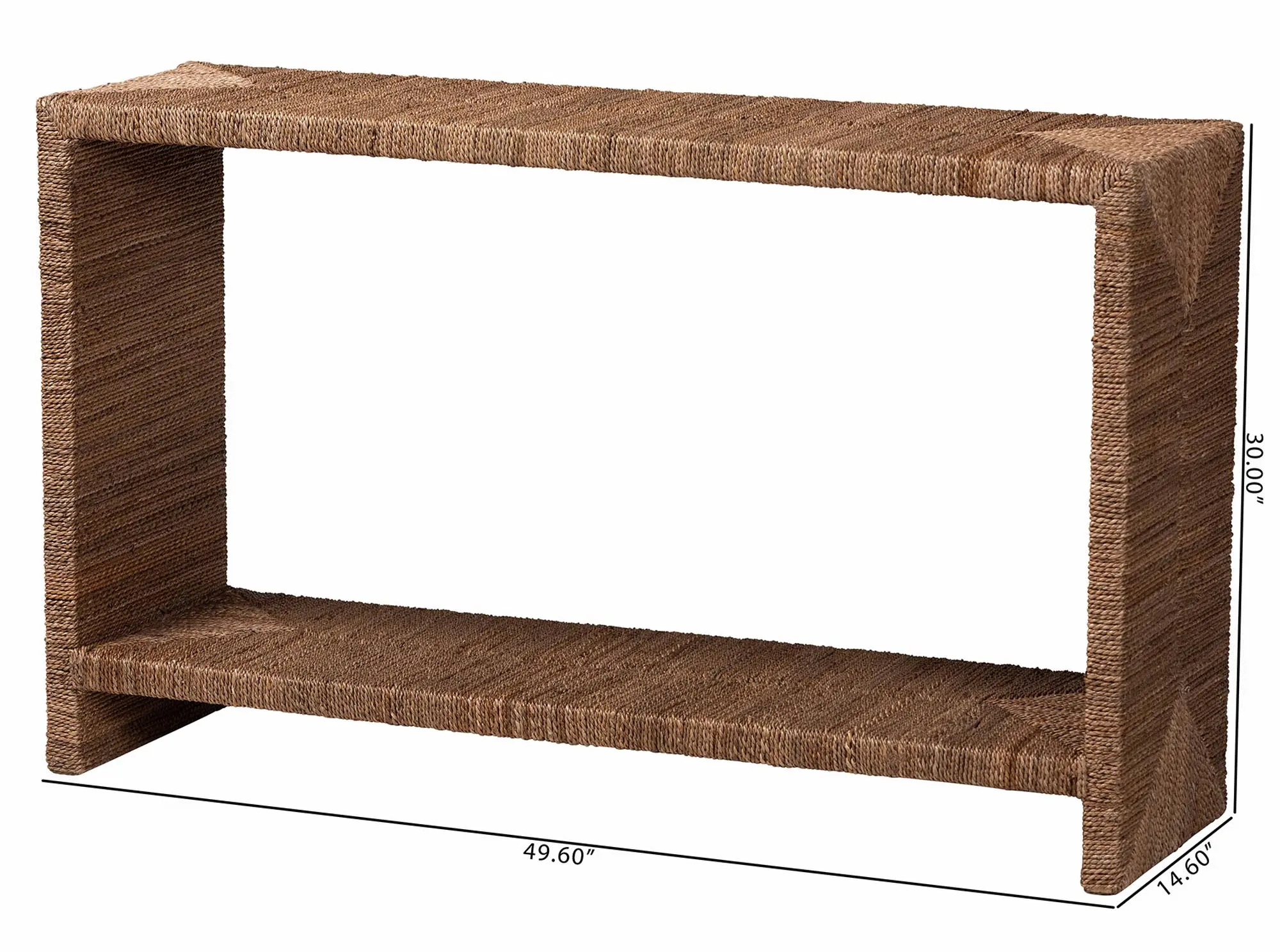 248-13680-RCW Liza Brown Sofa Table-6