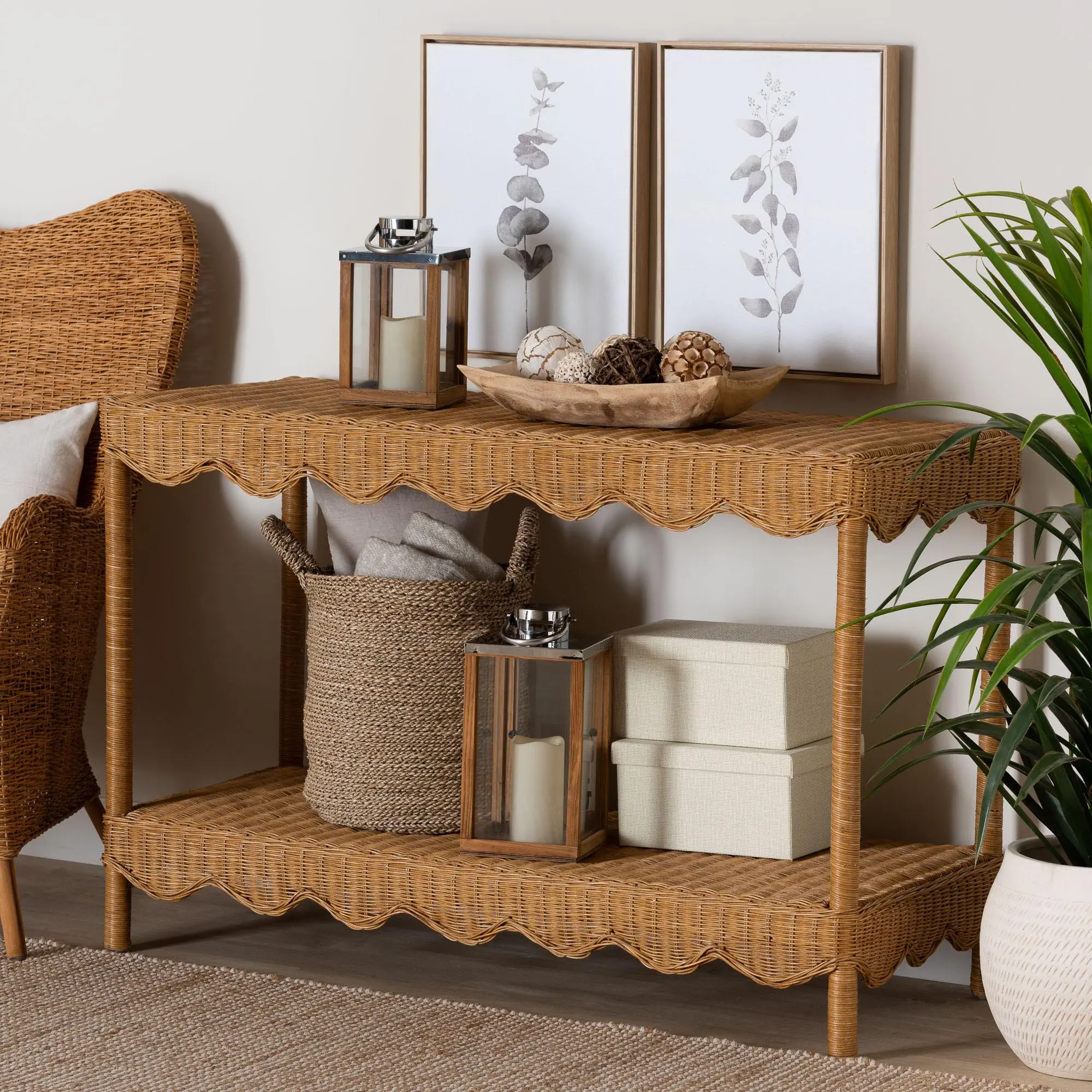 250-13644-RCW Oteria Brown Sofa Table-2