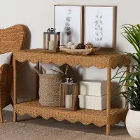 250-13644-RCW Oteria Brown Sofa Table