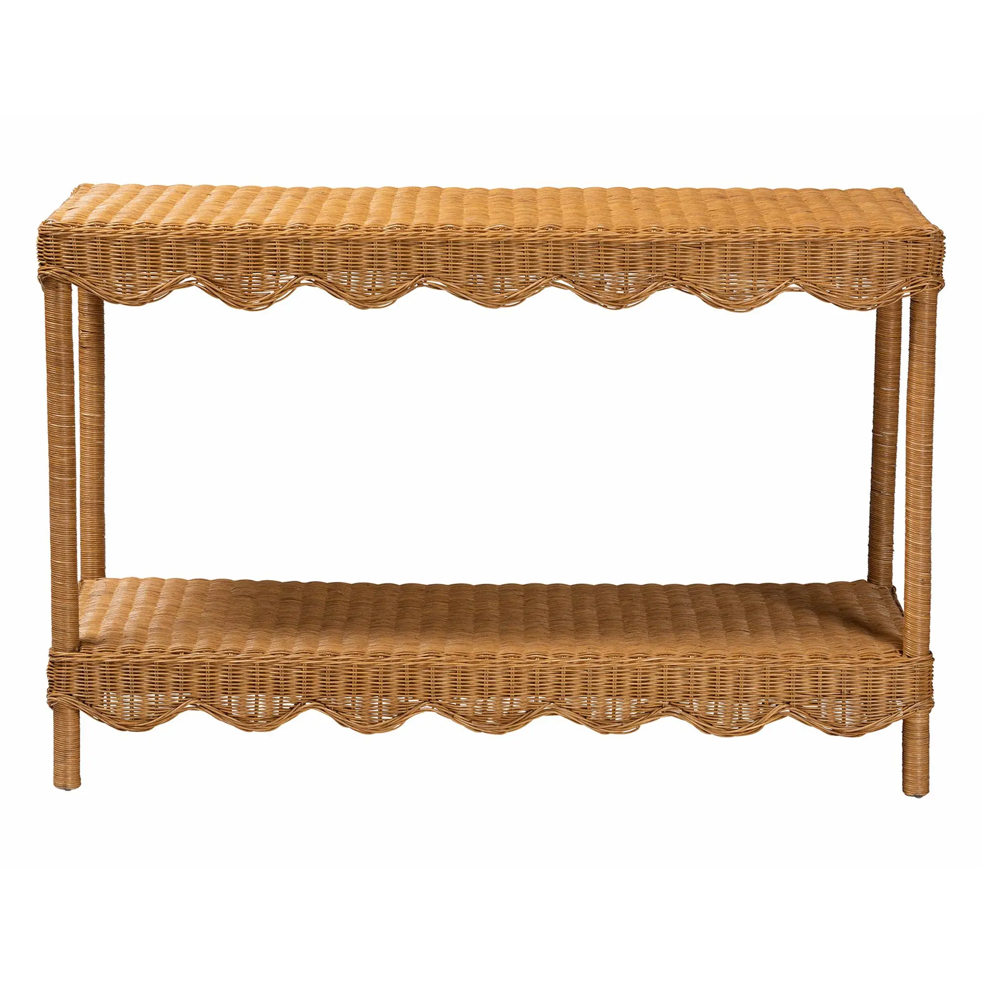 250-13644-RCW Oteria Brown Sofa Table-1