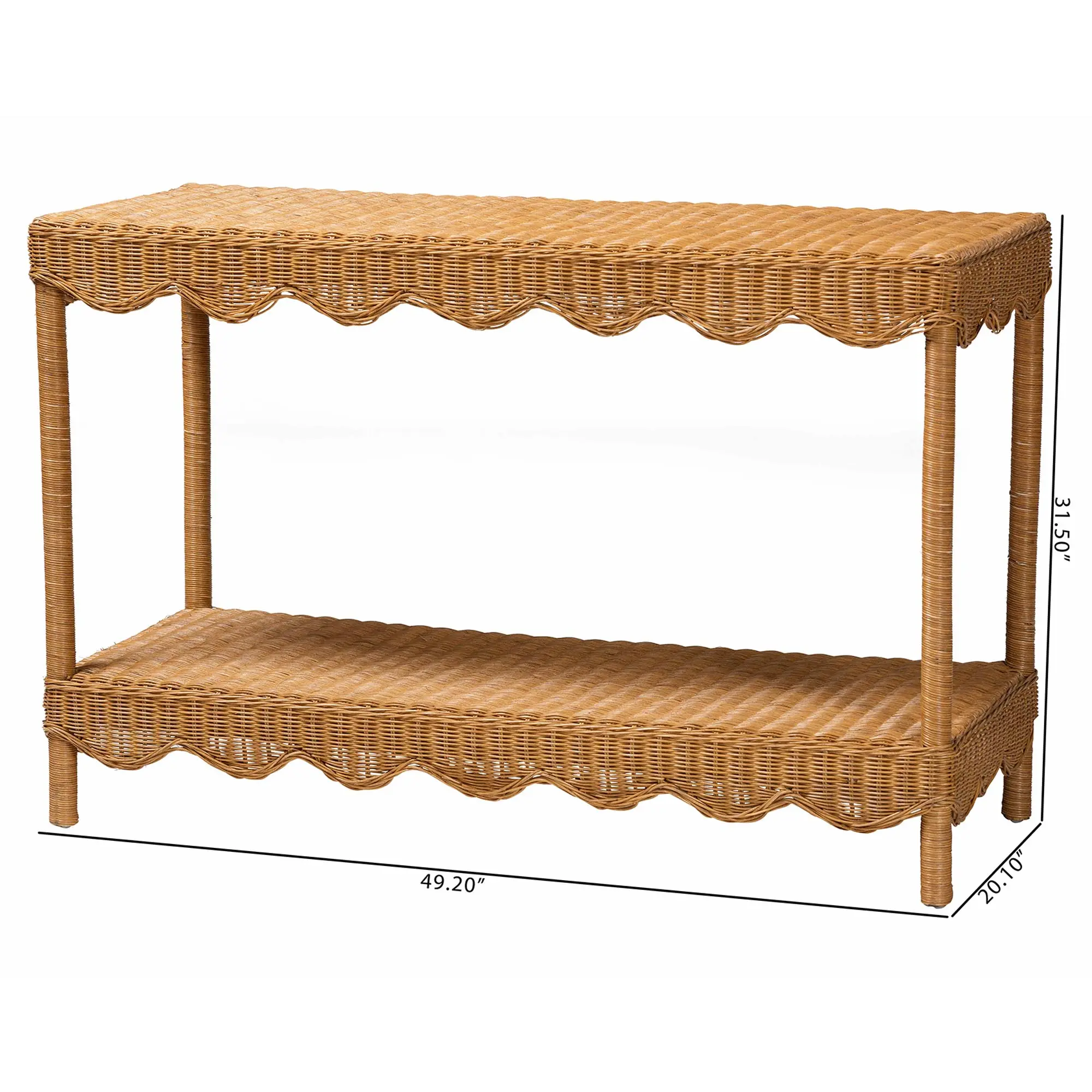 250-13644-RCW Oteria Brown Sofa Table-7