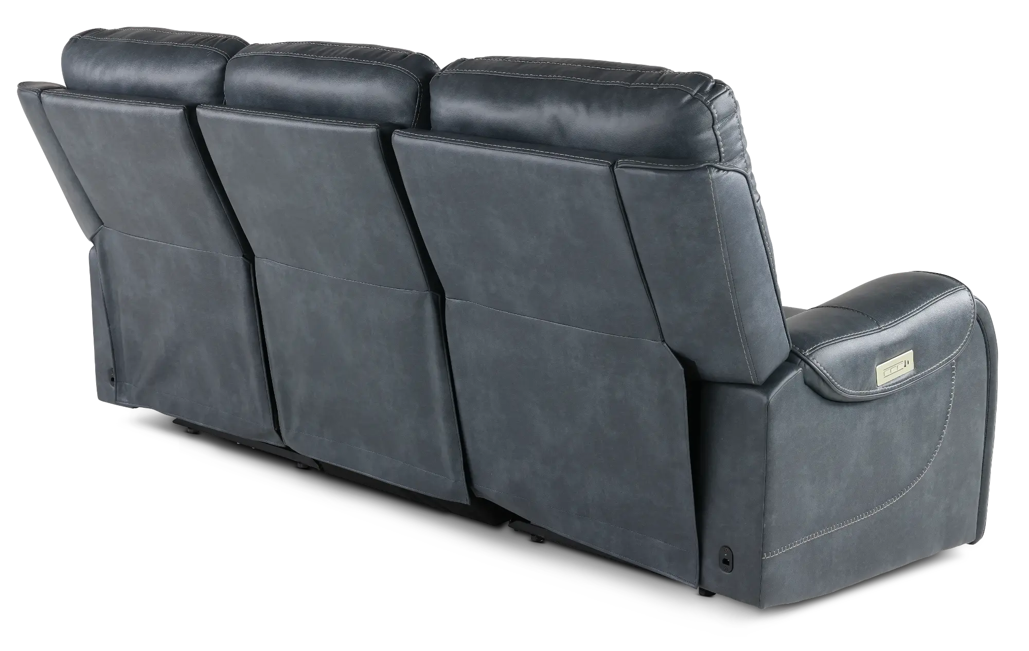 Conway Slate Gray Triple Reclining Sofa | RC Willey