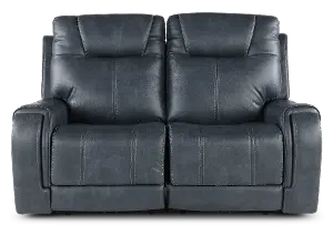 Conway Slate Gray Triple Reclining Sofa | RC Willey