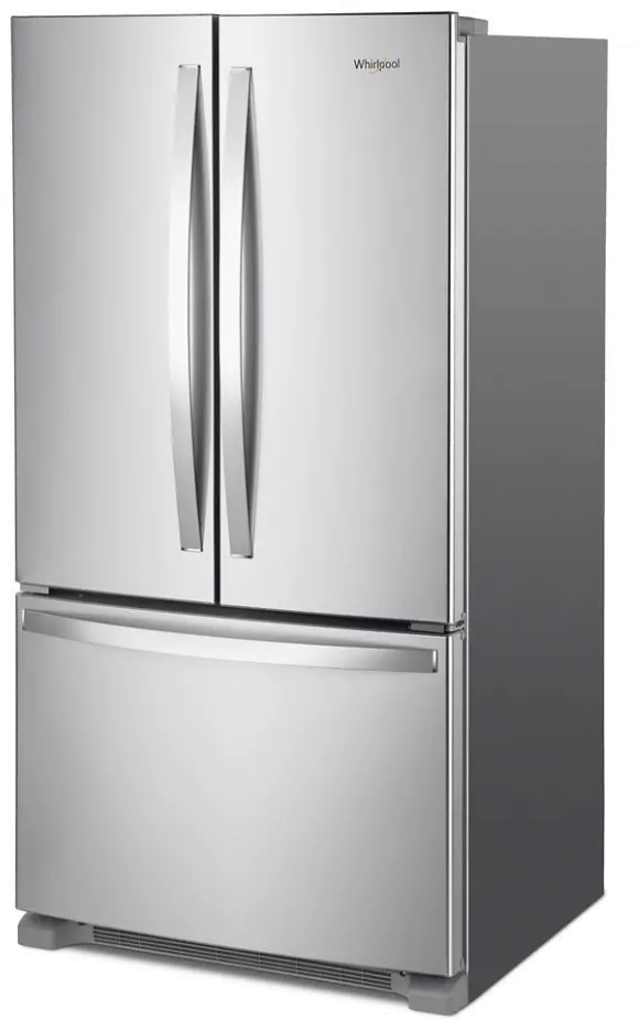 WRFC2036RZ Whirlpool 20 Cu Ft French Door Refrigerator - Counter Depth Stainless Steel-13