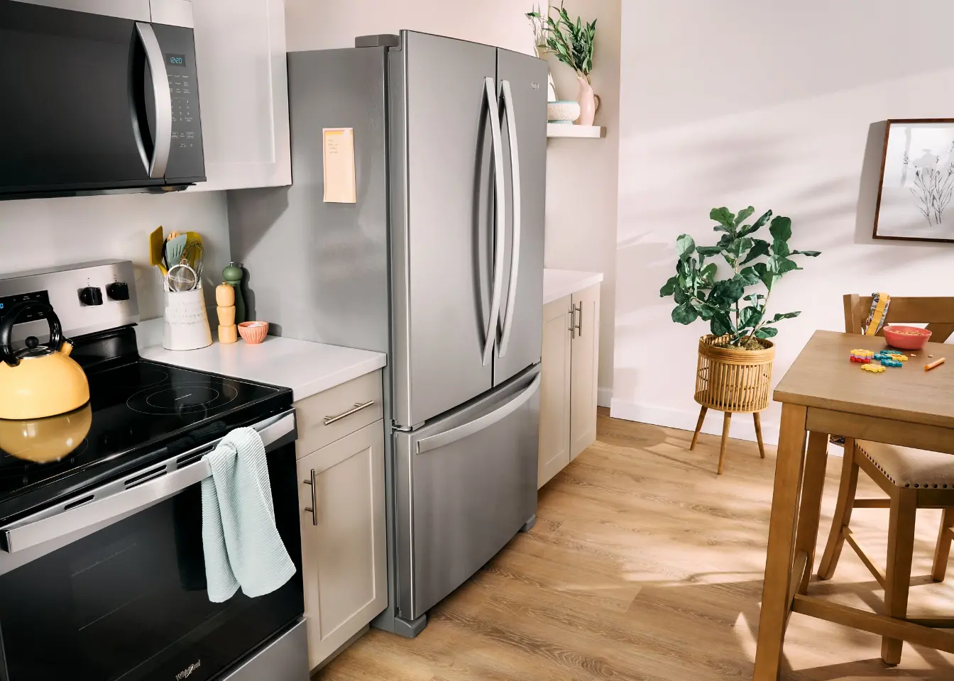 WRFC2036RZ Whirlpool 20 Cu Ft French Door Refrigerator - Counter Depth Stainless Steel-14