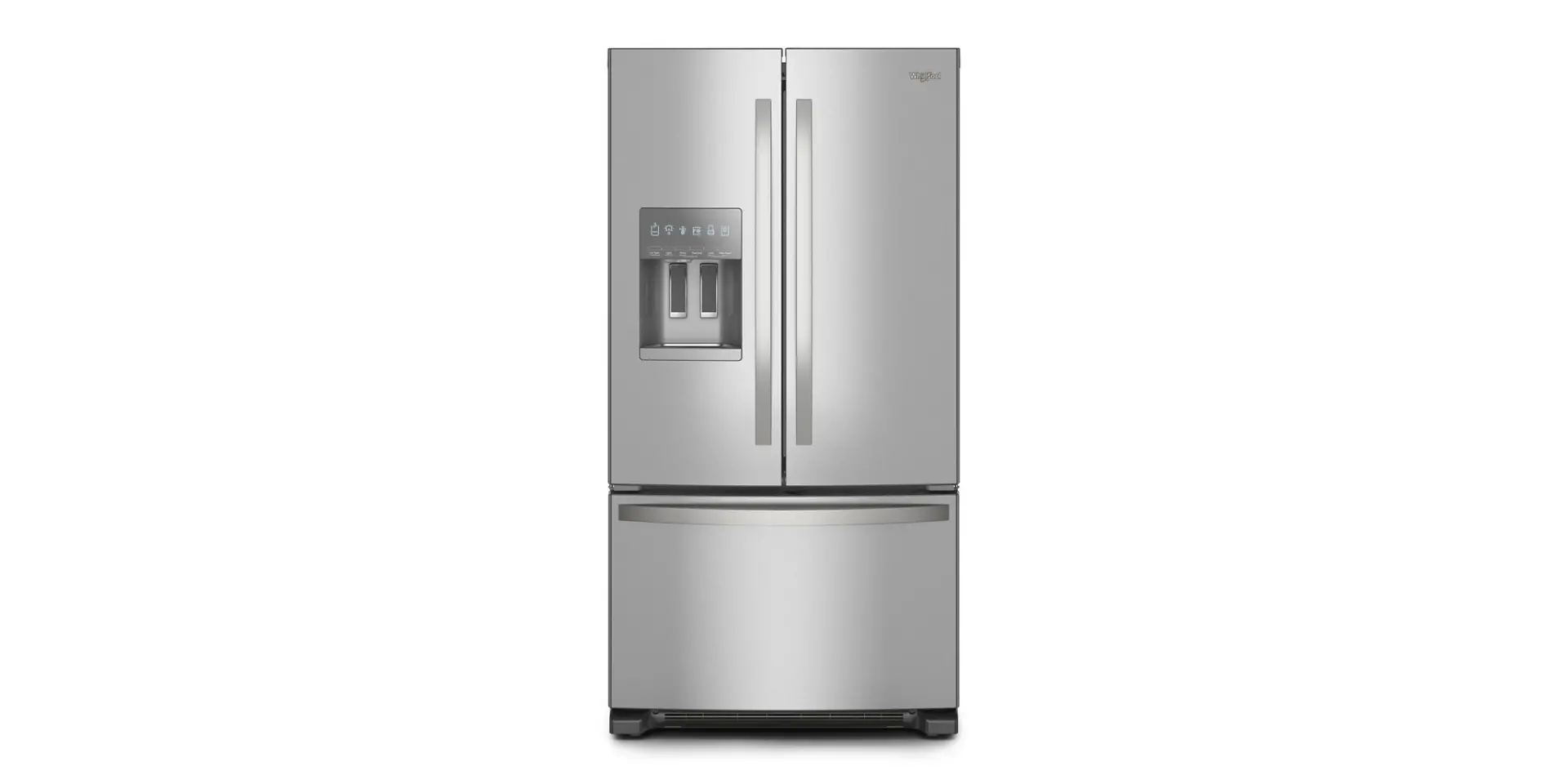 WRFF3436RZ Whirlpool 24.7 Cu Ft French Door Refrigerator - Stainless Steel-1