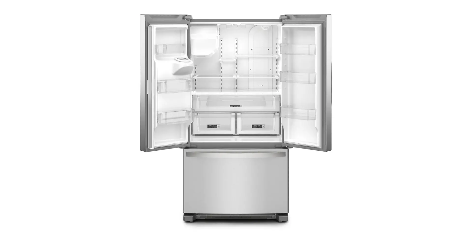 WRFF3436RZ Whirlpool 24.7 Cu Ft French Door Refrigerator - Stainless Steel-2
