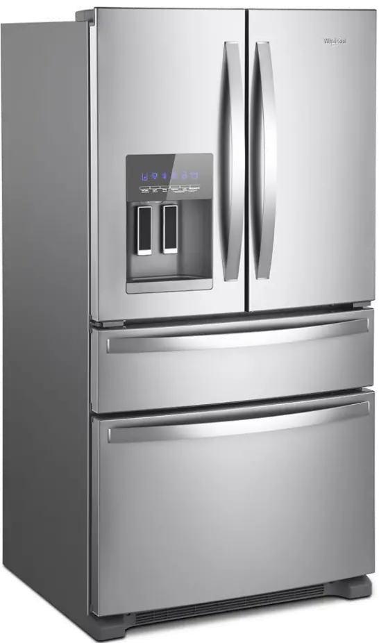 WRMF3636RZ Whirlpool 24.5 Cu Ft French Door Refrigerator - Stainless Steel-11