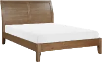 Everest Brown Queen Platform Bed