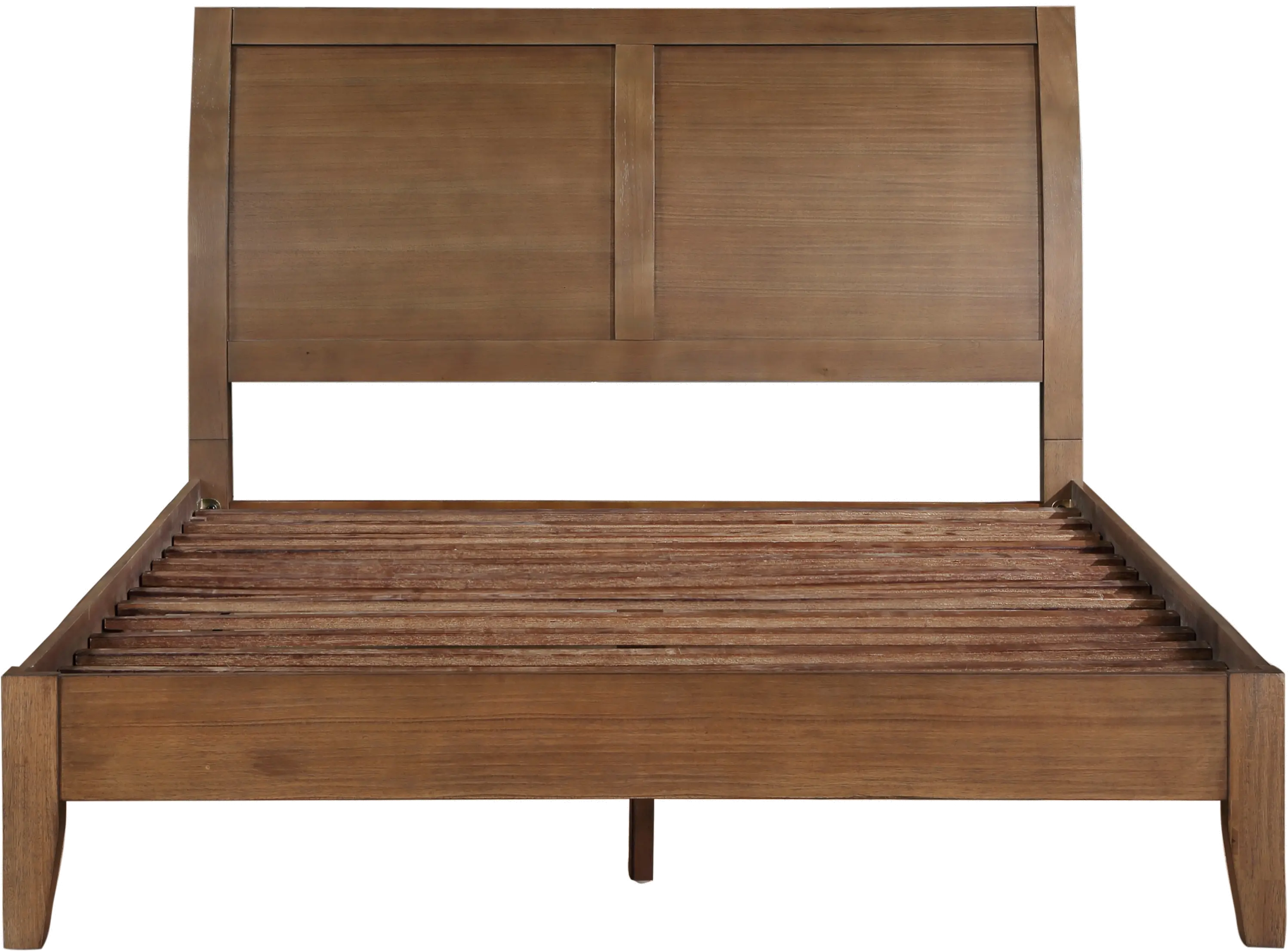 Everest Brown Queen Platform Bed-4