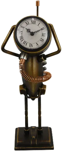 Metal Table Top Clock