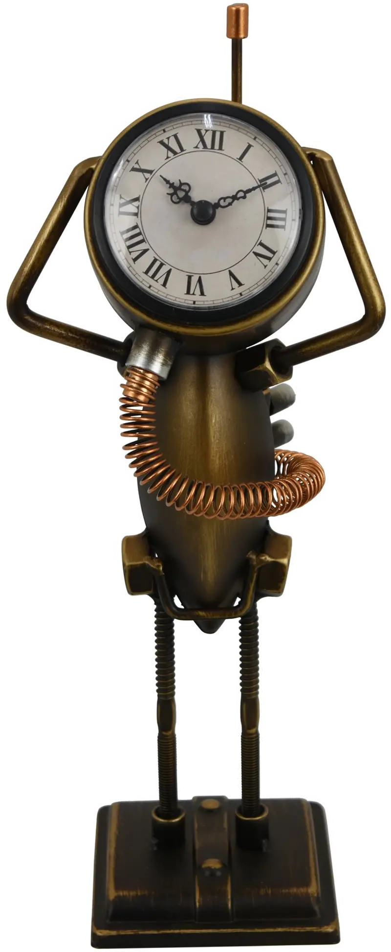 Metal Table Top Clock