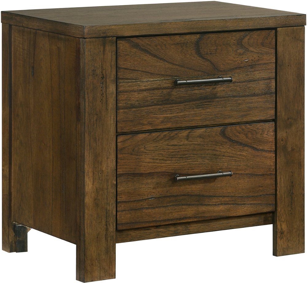 Summit Oak Brown Nightstand