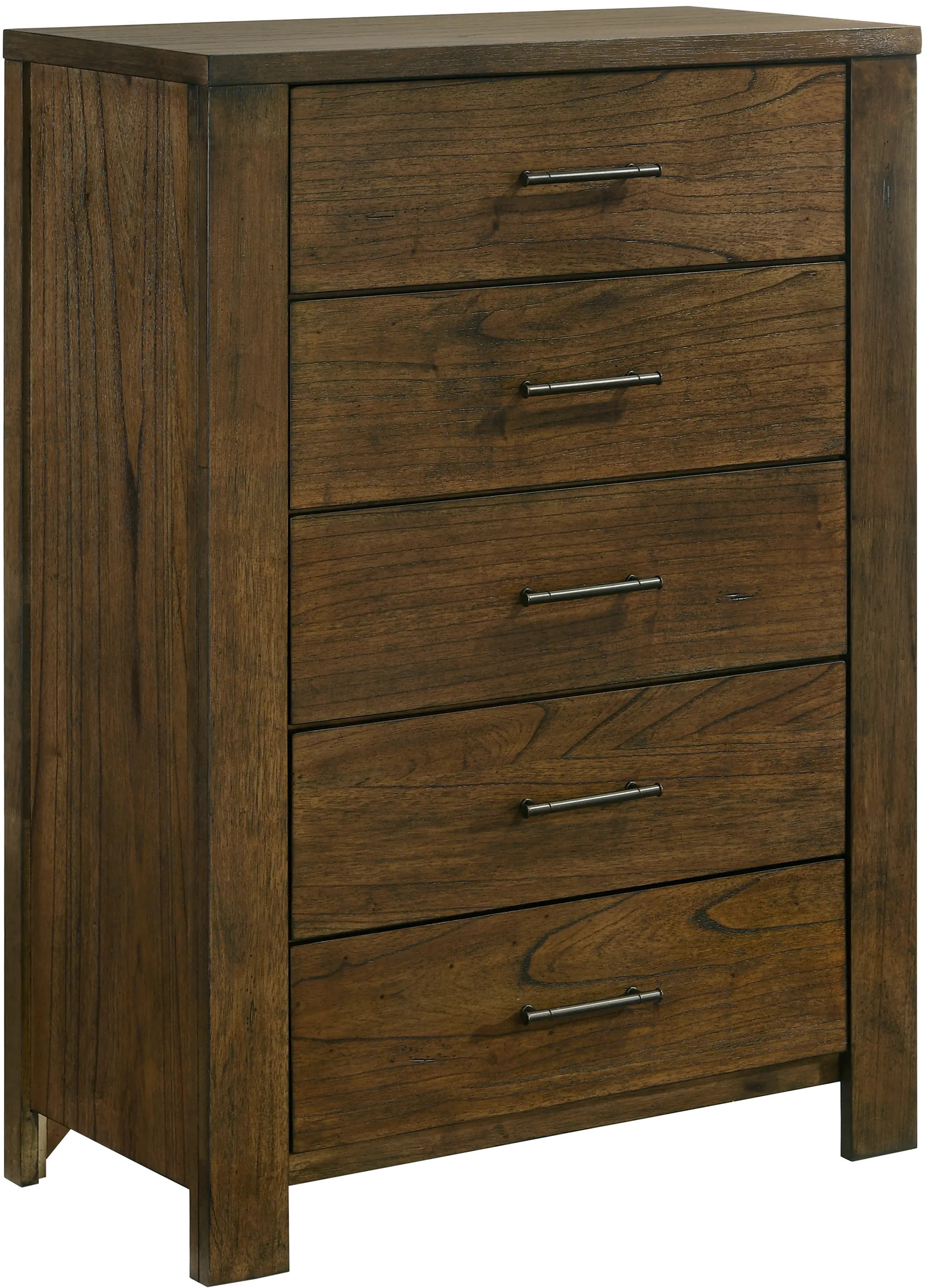 Summit Oak Brown Chest of Drawers-1