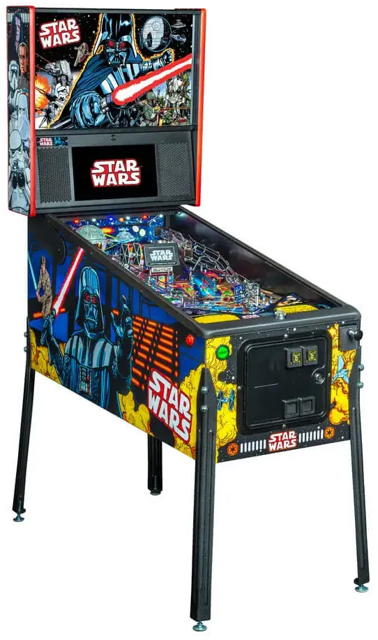 STAR_WARS_COMIC_PREMIUM Star Wars Comic Art Premium Pinball Machine-1