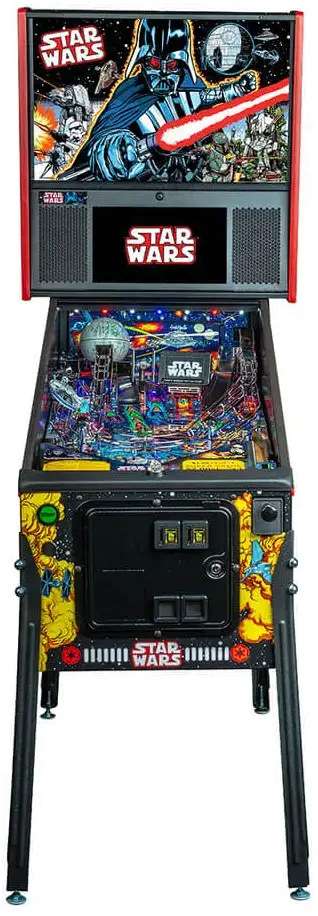 STAR_WARS_COMIC_PREMIUM Star Wars Comic Art Premium Pinball Machine-2