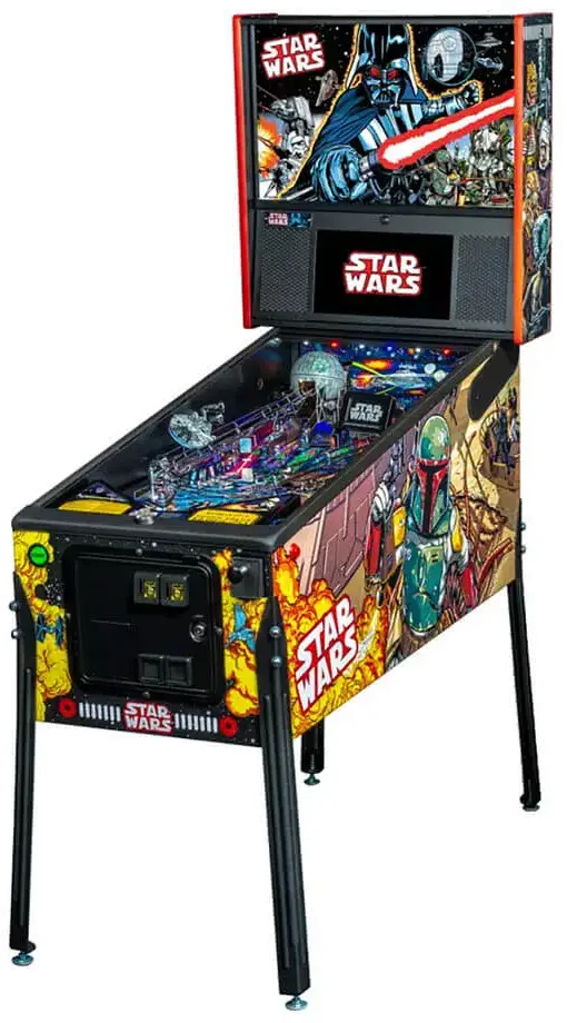 STAR_WARS_COMIC_PREMIUM Star Wars Comic Art Premium Pinball Machine-3