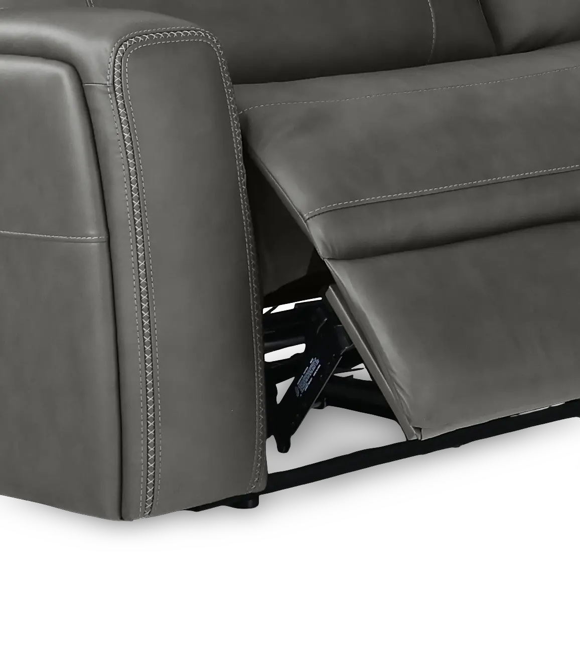Linden Charcoal 6 Piece Power Reclining Sectional-7