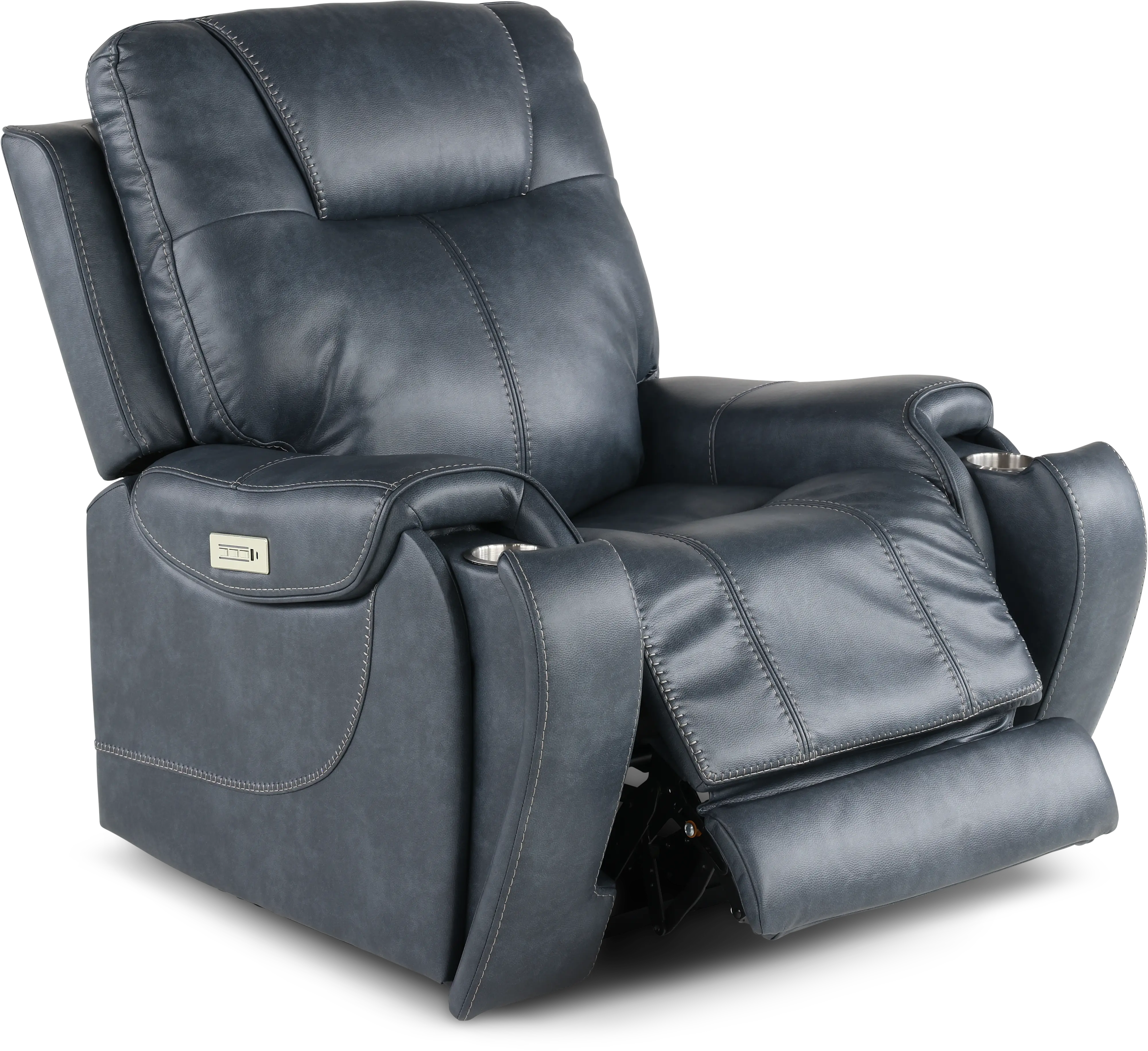 Conway Slate Gray Power Recliner-6
