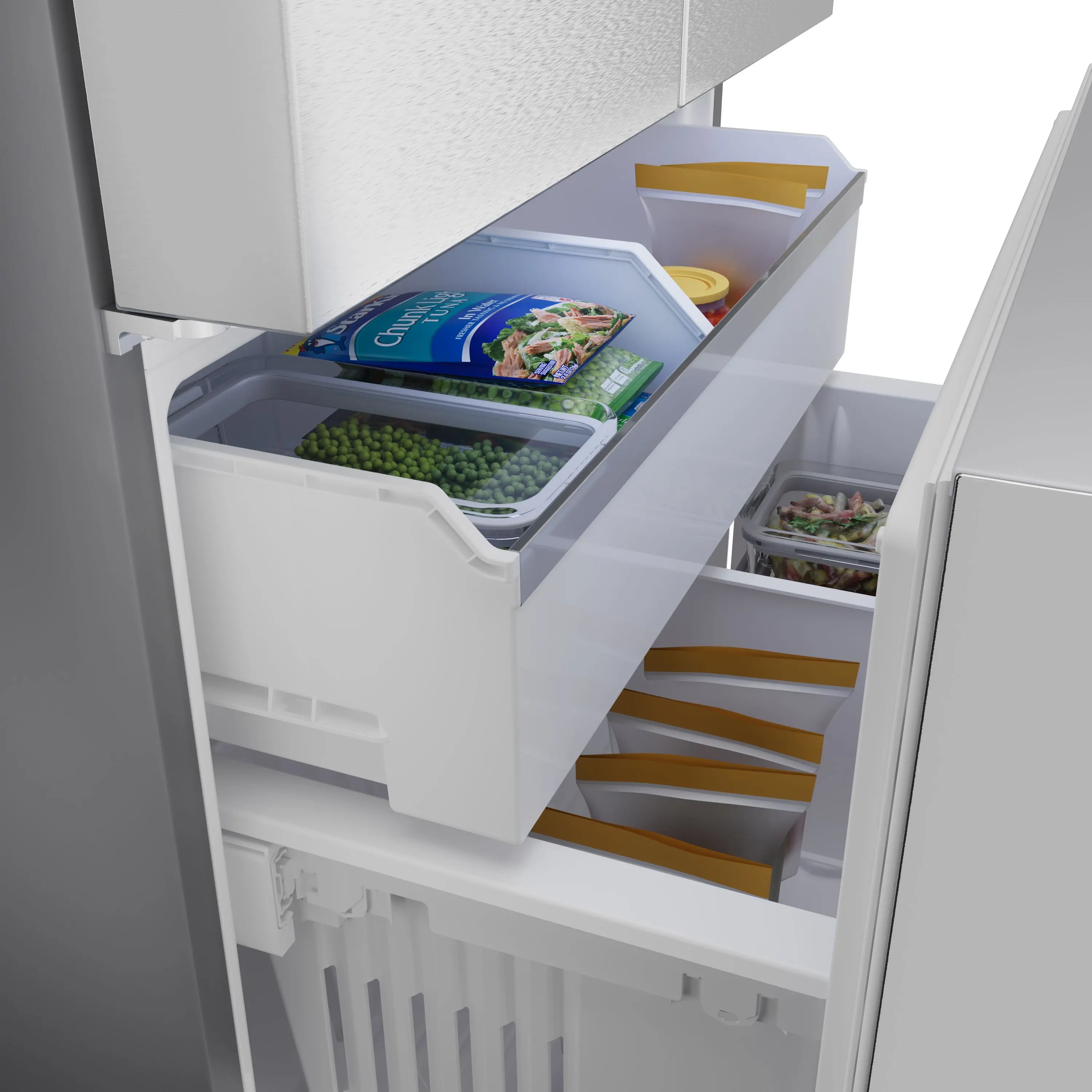 B36CD52SNS Bosch 500 Series 21.6 Cu Ft French Door Refrigerator - Counter Depth Stainless Steel-12