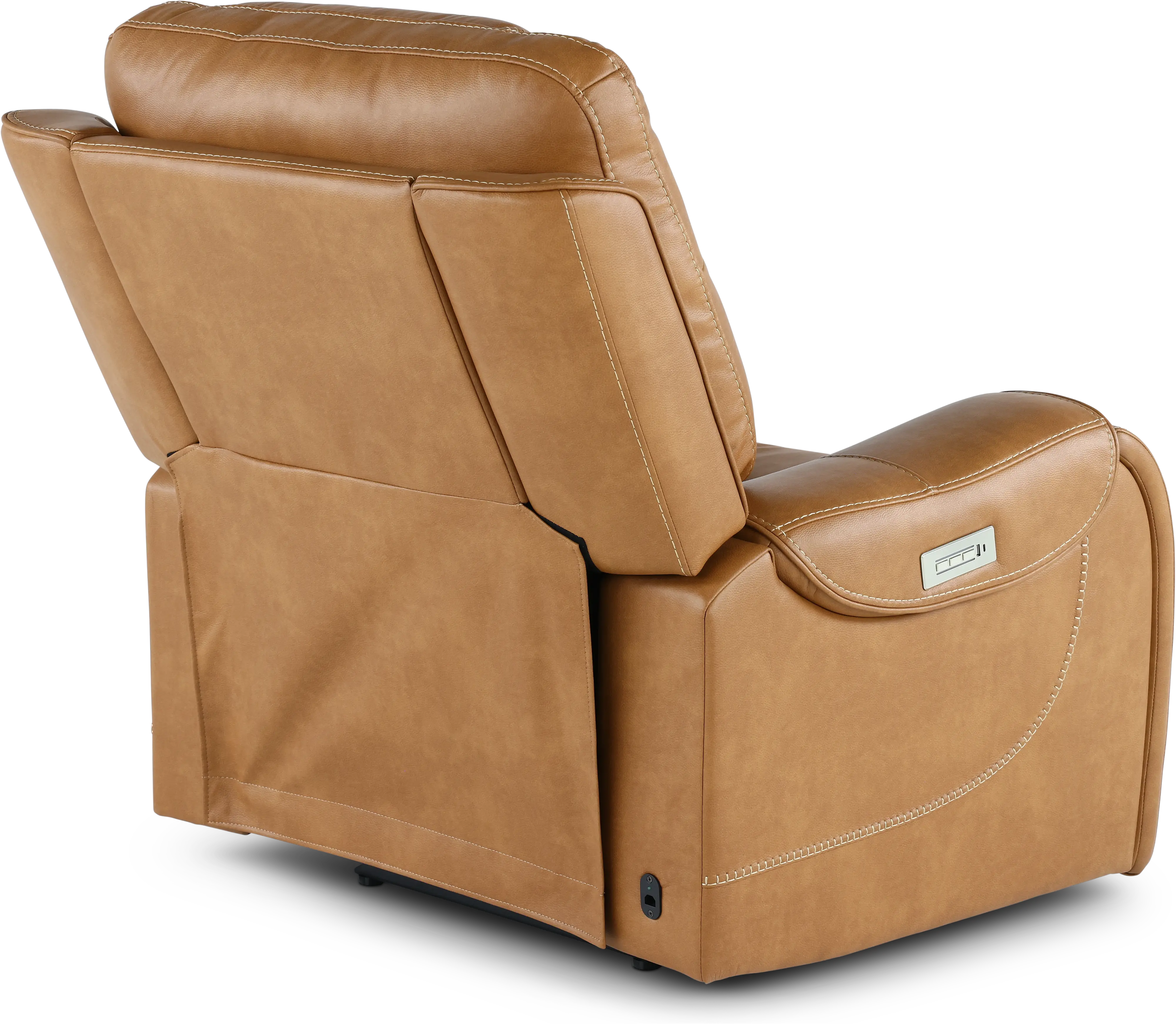 Conway Saddle Brown Power Recliner-8