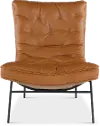 Zen Caramel Brown Accent Chair