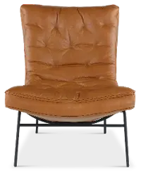 Zen Caramel Brown Accent Chair