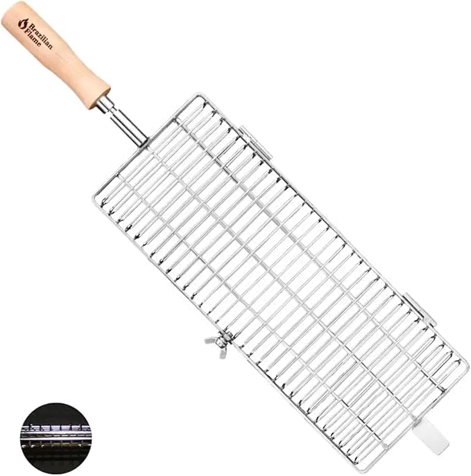Brazilian Flame Flat Basket Skewer-1