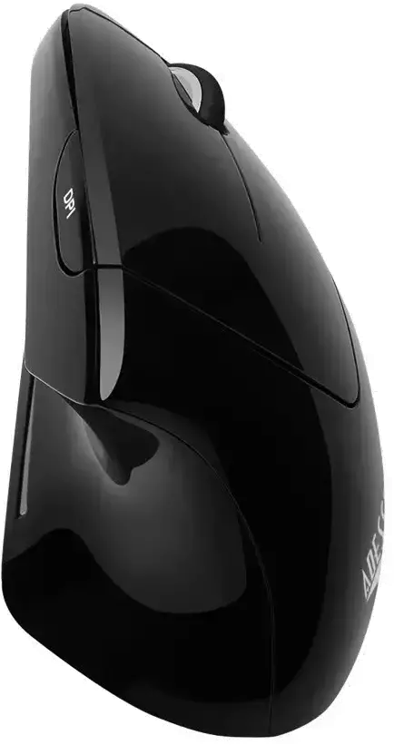 IMOUSE E10 Adesso E10 iMouse Wireless Optical Ergonomic Mouse - Black-4