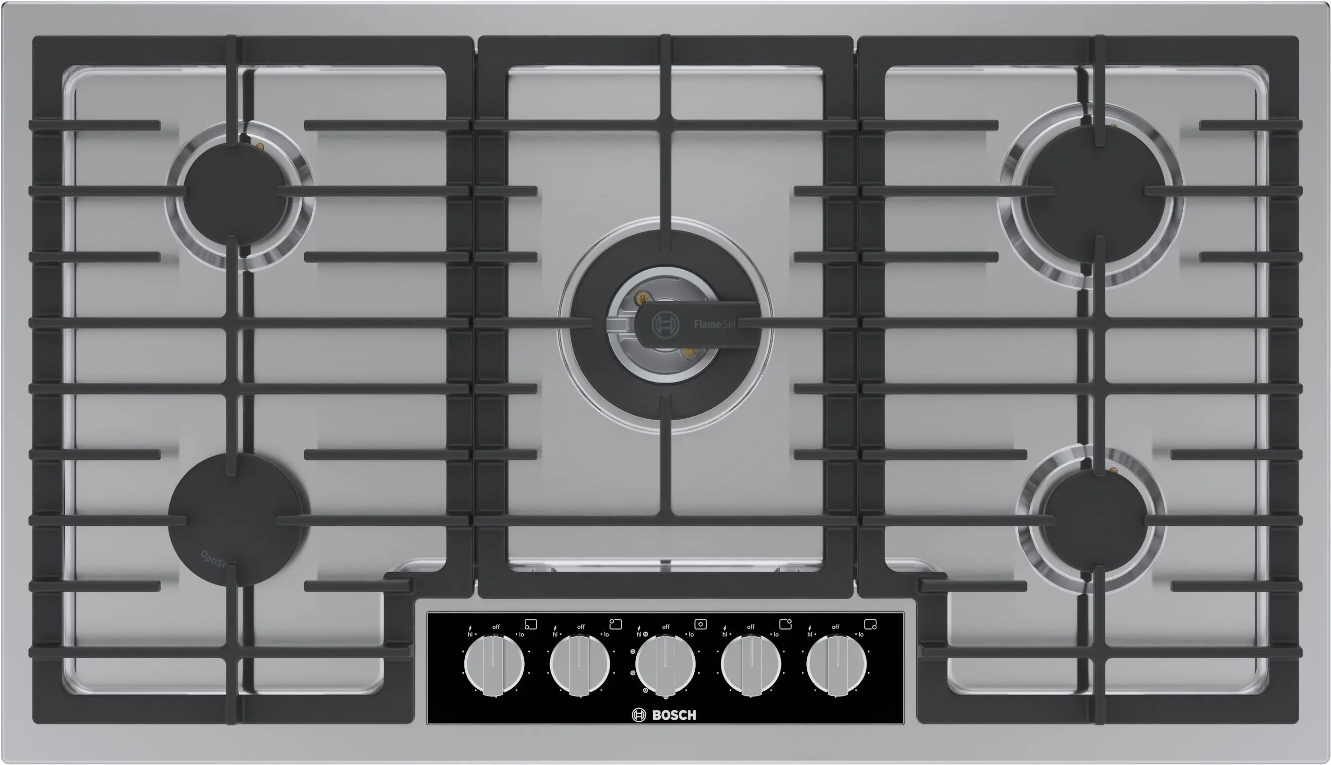 NGMP659UC Bosch Benchmark® 36  Gas Cooktop - Stainless Steel-2
