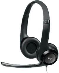 Logitech USB Headset H390 - Black