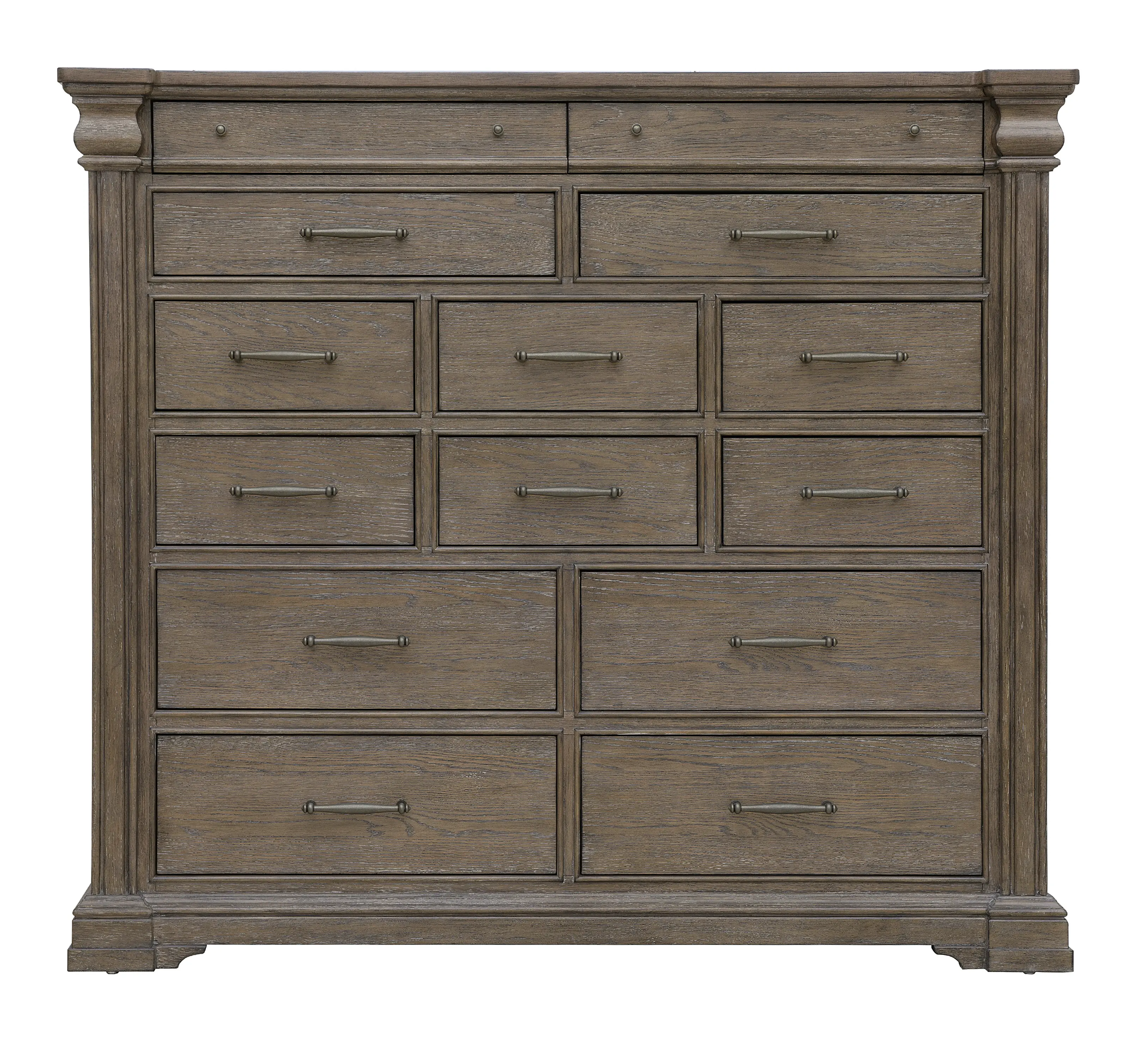 Madison Ridge Natural Bark Brown Large Chest-1
