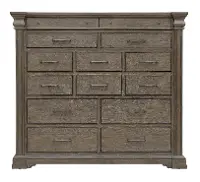 Madison Ridge Natural Bark Brown Large Chest