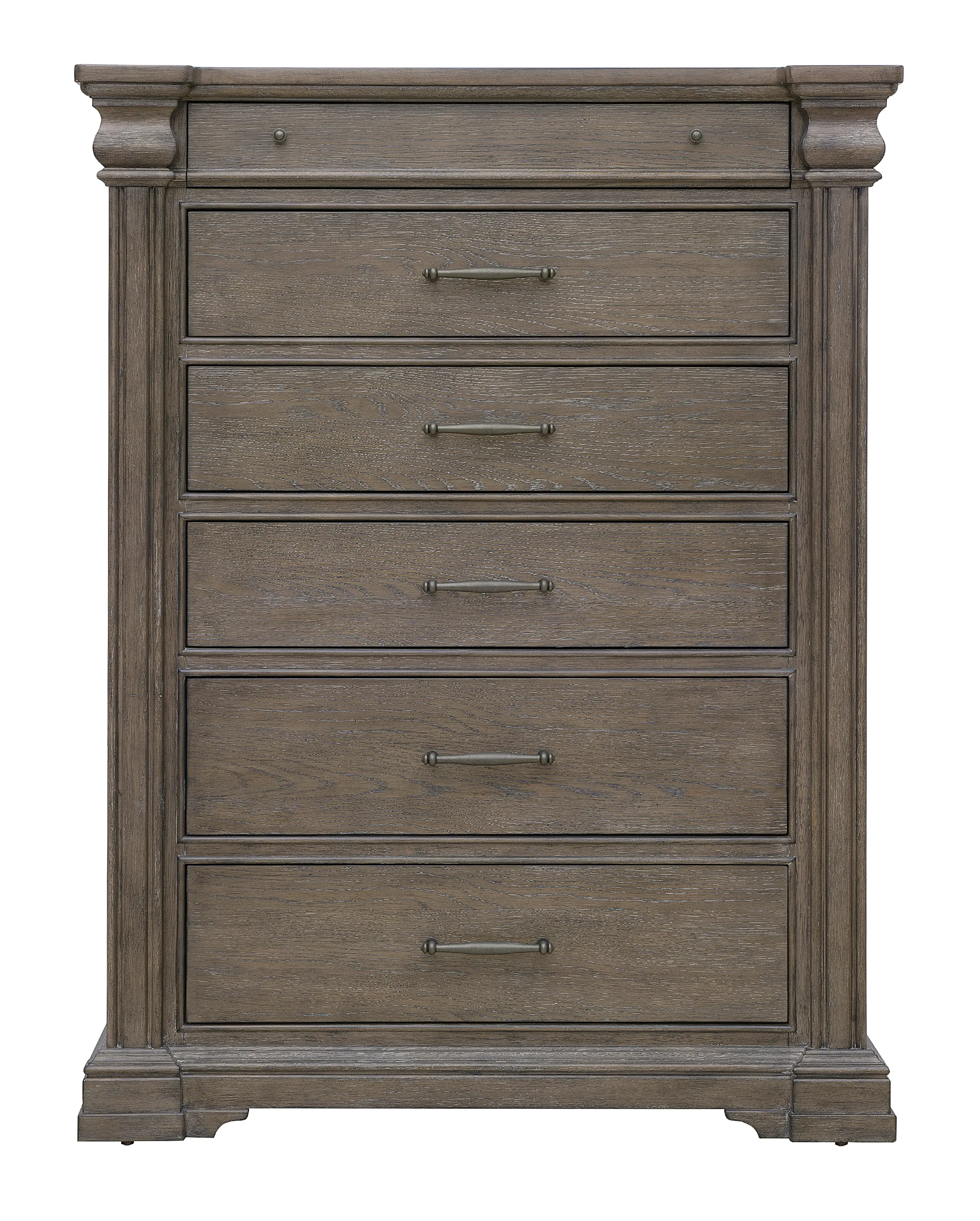 Madison Ridge Natural Bark Brown Chest of Drawers-1