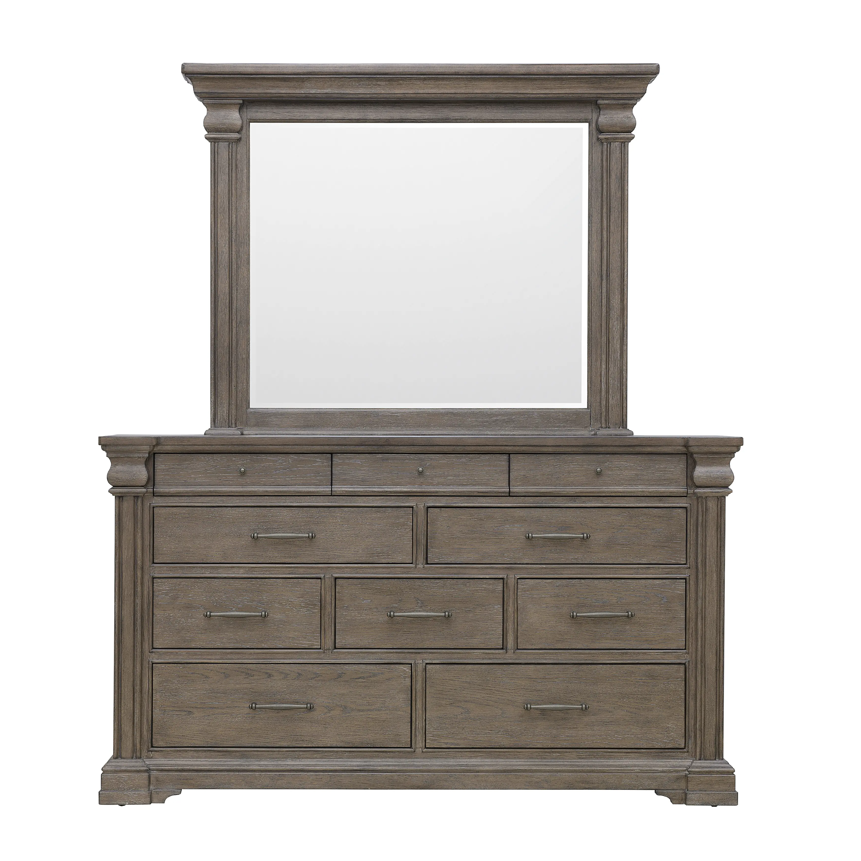 Madison Ridge Natural Bark Brown Dresser-1